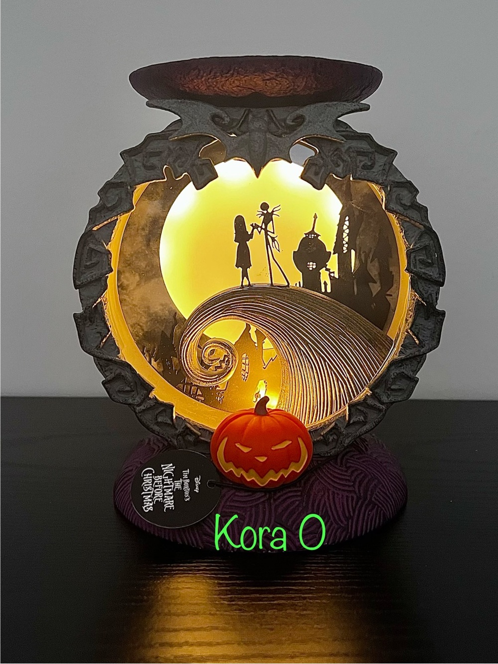 The Nightmare Before Christmas Sally & Jack Candle Holder